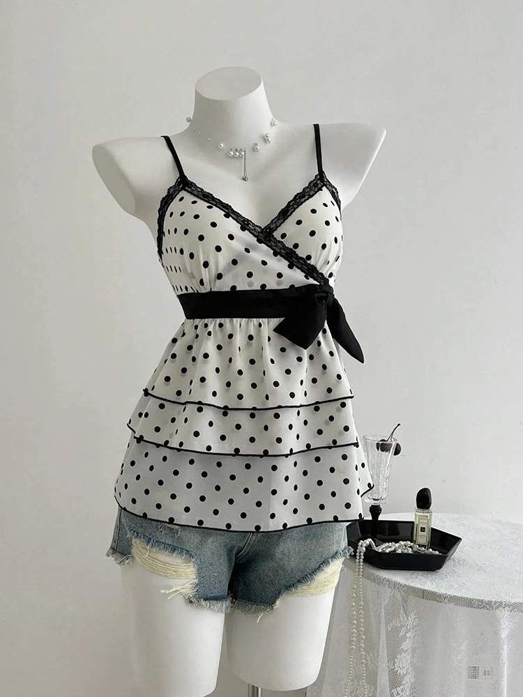 Summer Clothing For 70 Year Old Woman - Французский ретро-топ с кружевными вставками, цветовыми