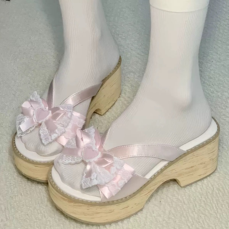 Summer Clothing Items - Женские летние сандалии Sweet Bow на