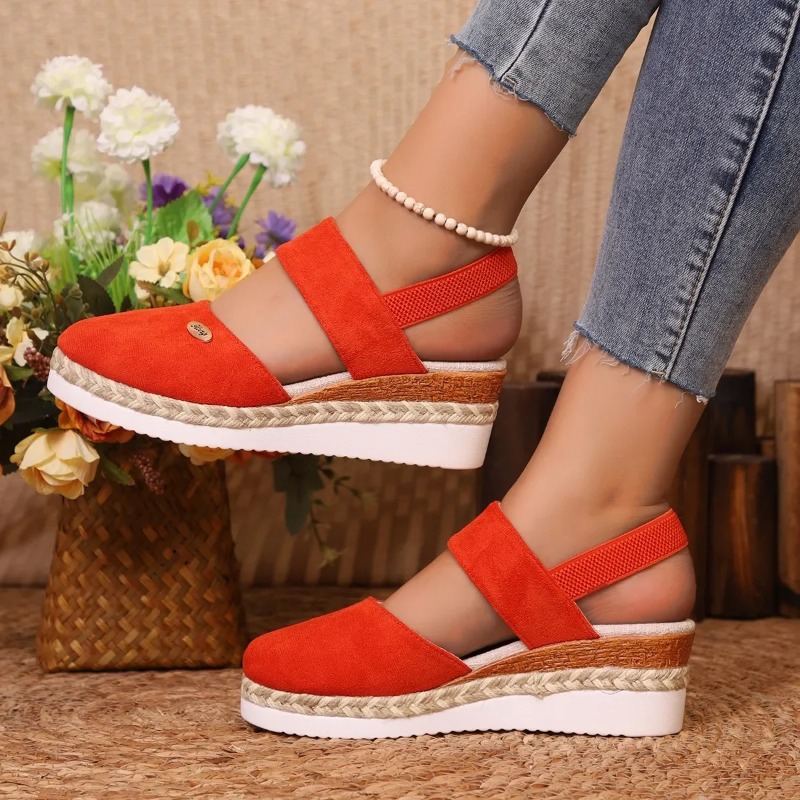 Espadrille Sandal Women - Женские летние сандалии на танкетке с