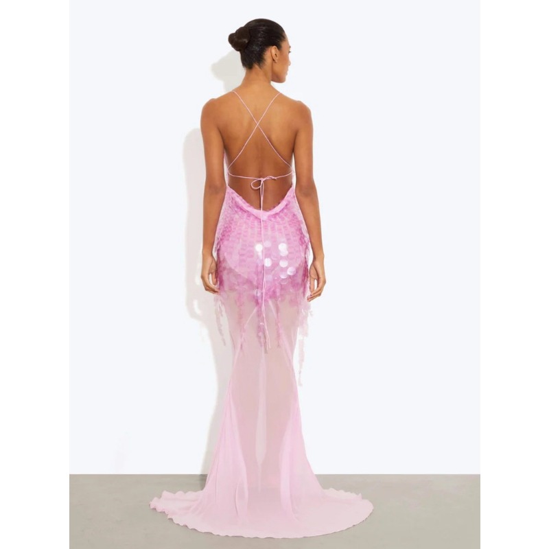 Summer Clothing Amazon - Новинка! Элегантное европейское платье Amazon: сексуальное,