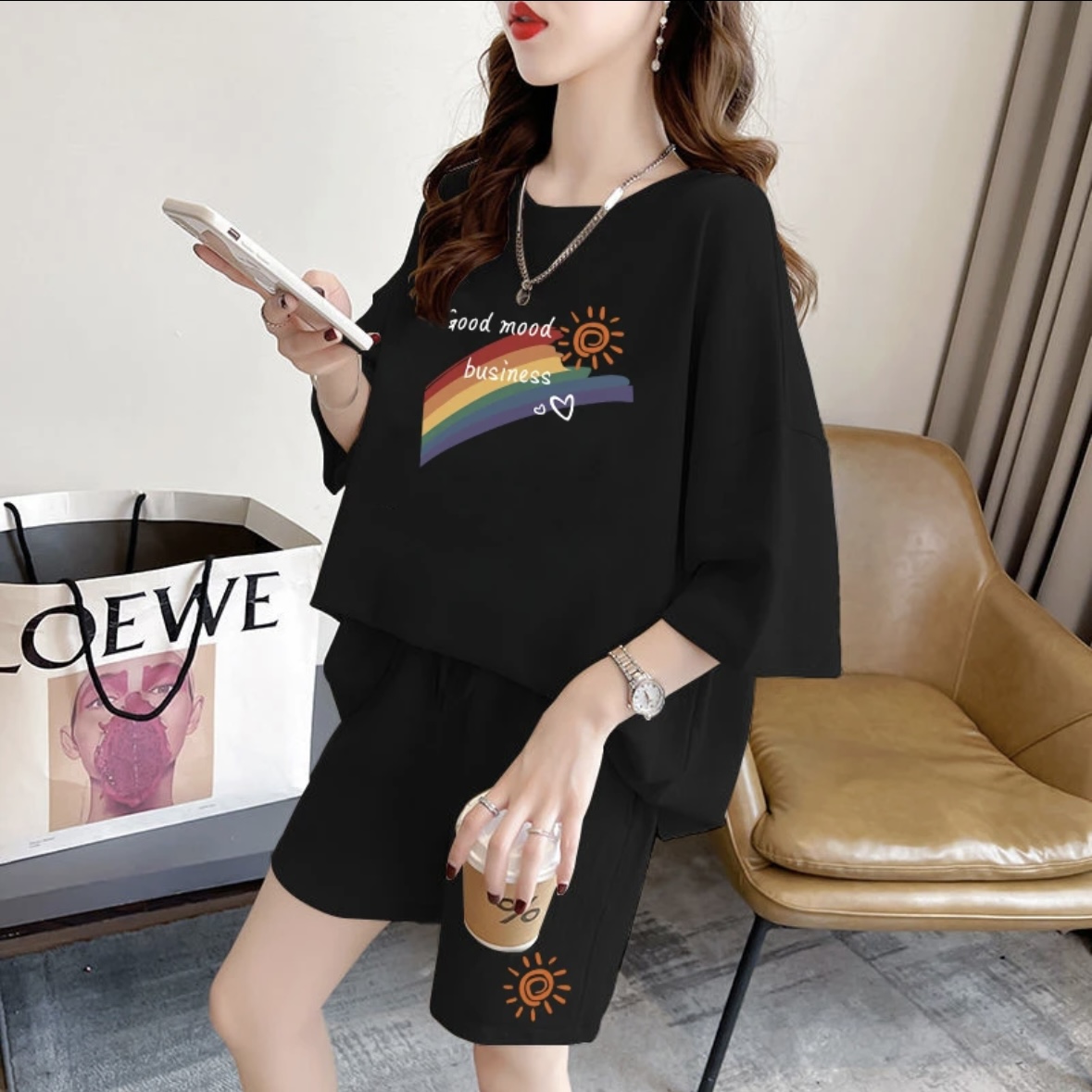Summer Clothing For Women - Модный женский летний комплект с шортами,