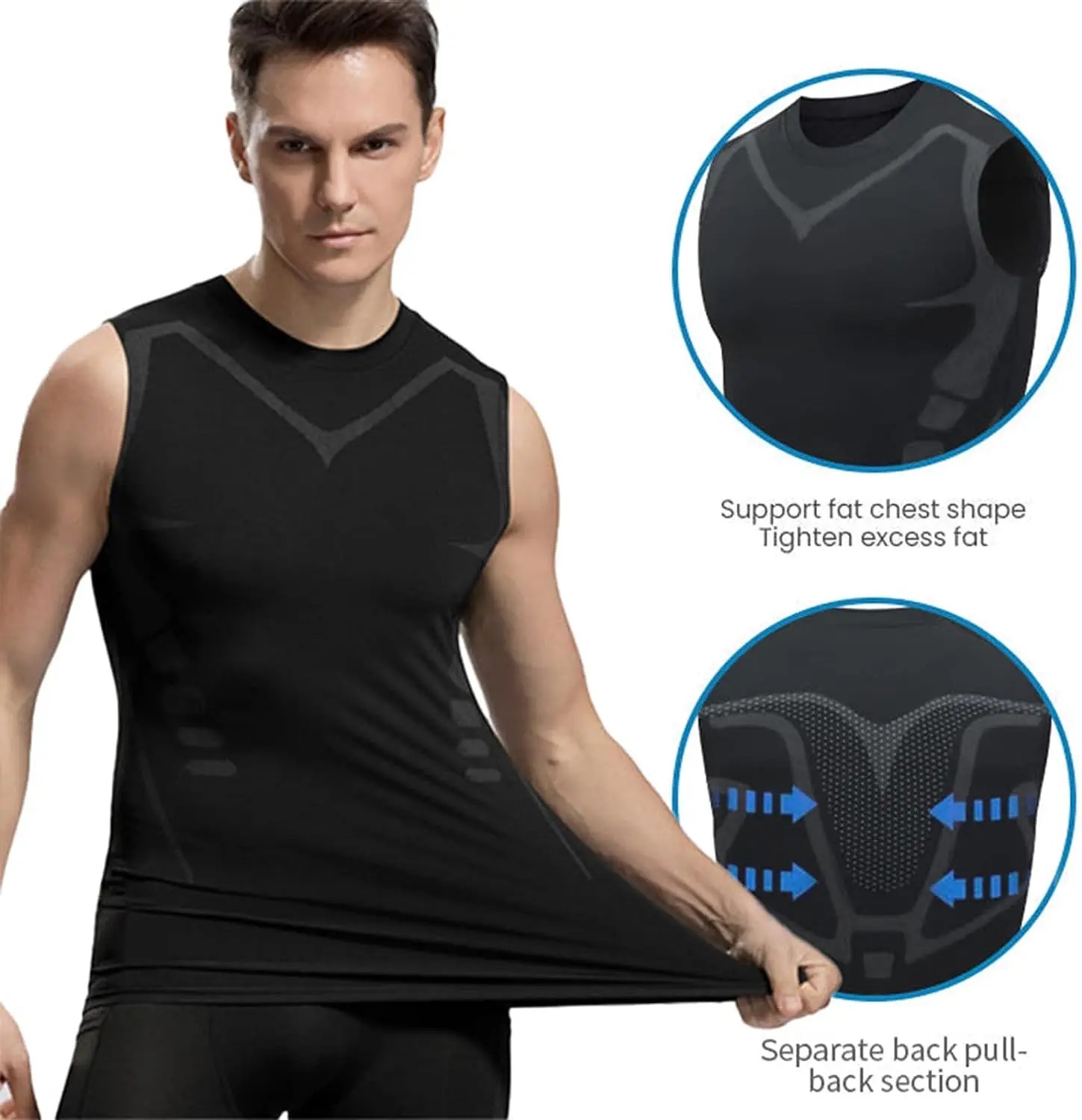 Мужская компрессионная майка б – обзор и цена Tank Top Breathable
