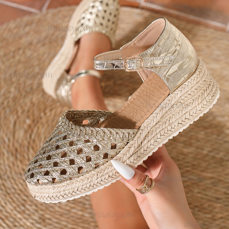 Женские эспадрильи на танкетке – обзор и цена Espadrille Sandal Women