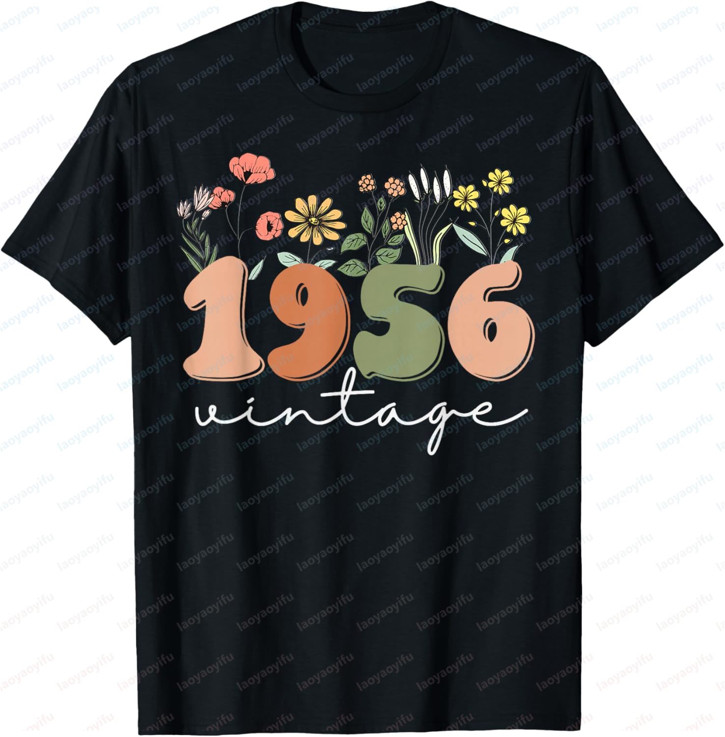 Винтажная футболка 1956 года,  – обзор и цена Summer Clothing For 70 Year Old Woman
