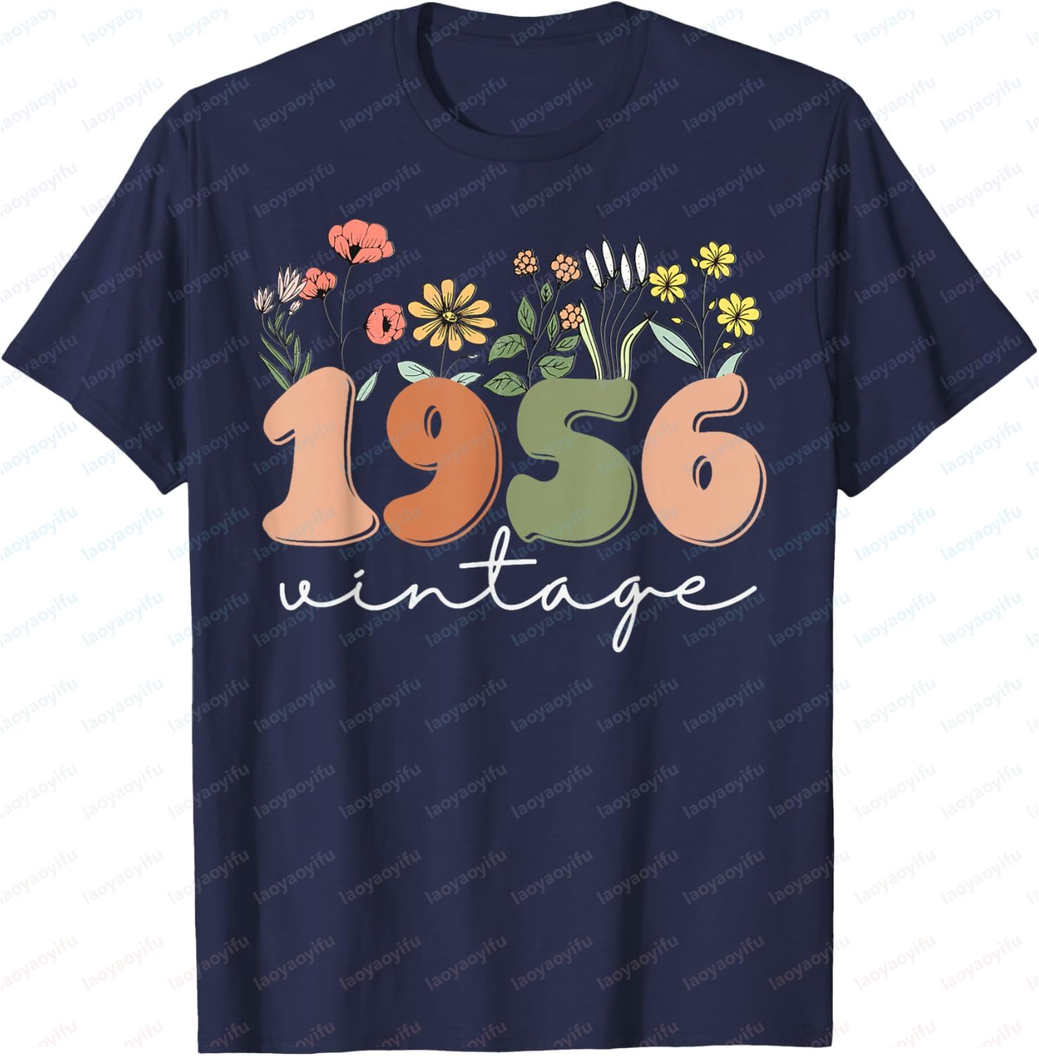 Винтажная футболка 1956 года,  – обзор и цена Summer Clothing For 70 Year Old Woman