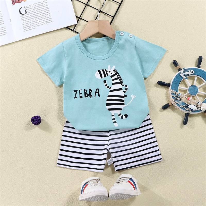 Хлопковые футболки + шорты, сп – обзор и цена Summer Clothing Baby Boy