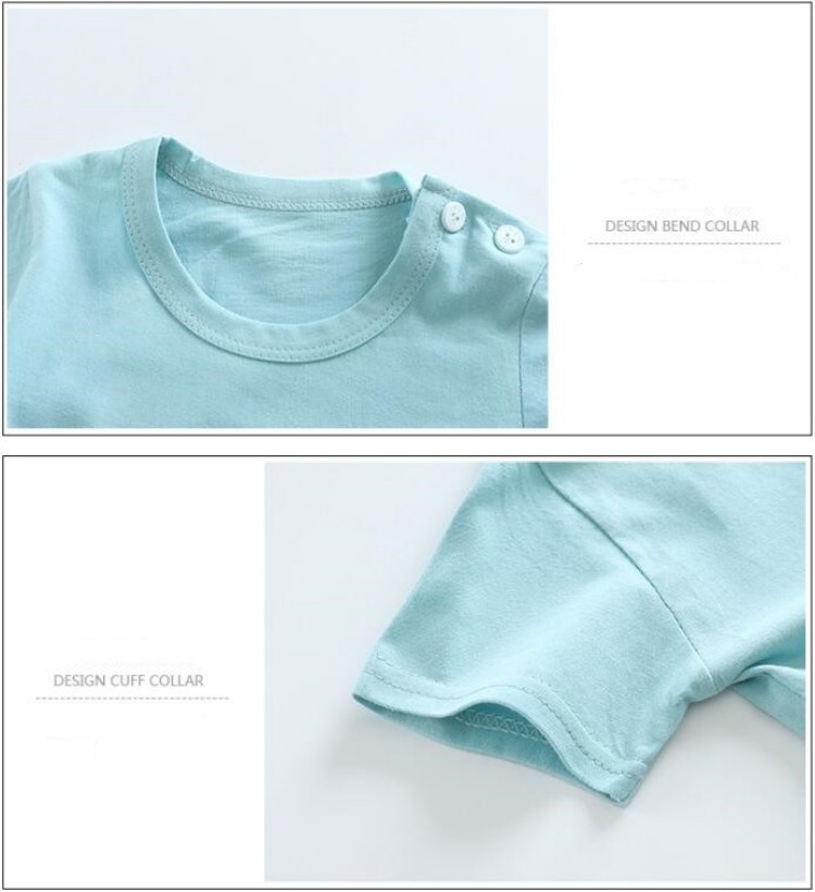 Хлопковые футболки + шорты, сп – обзор и цена Summer Clothing Baby Boy