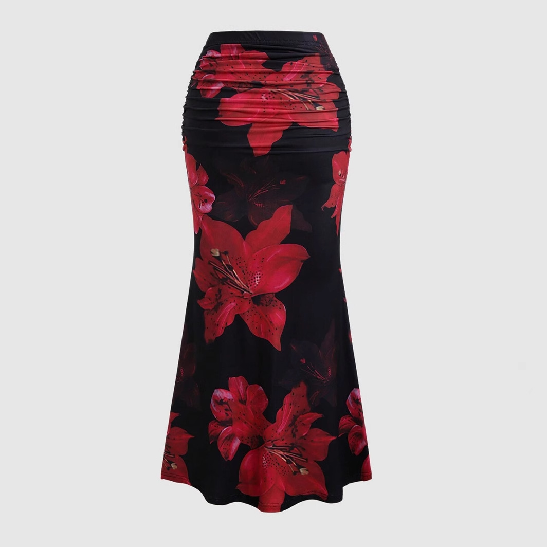 Женская модная длинная юбка-ми – обзор и цена Summer Clothing For 70 Year Old Woman