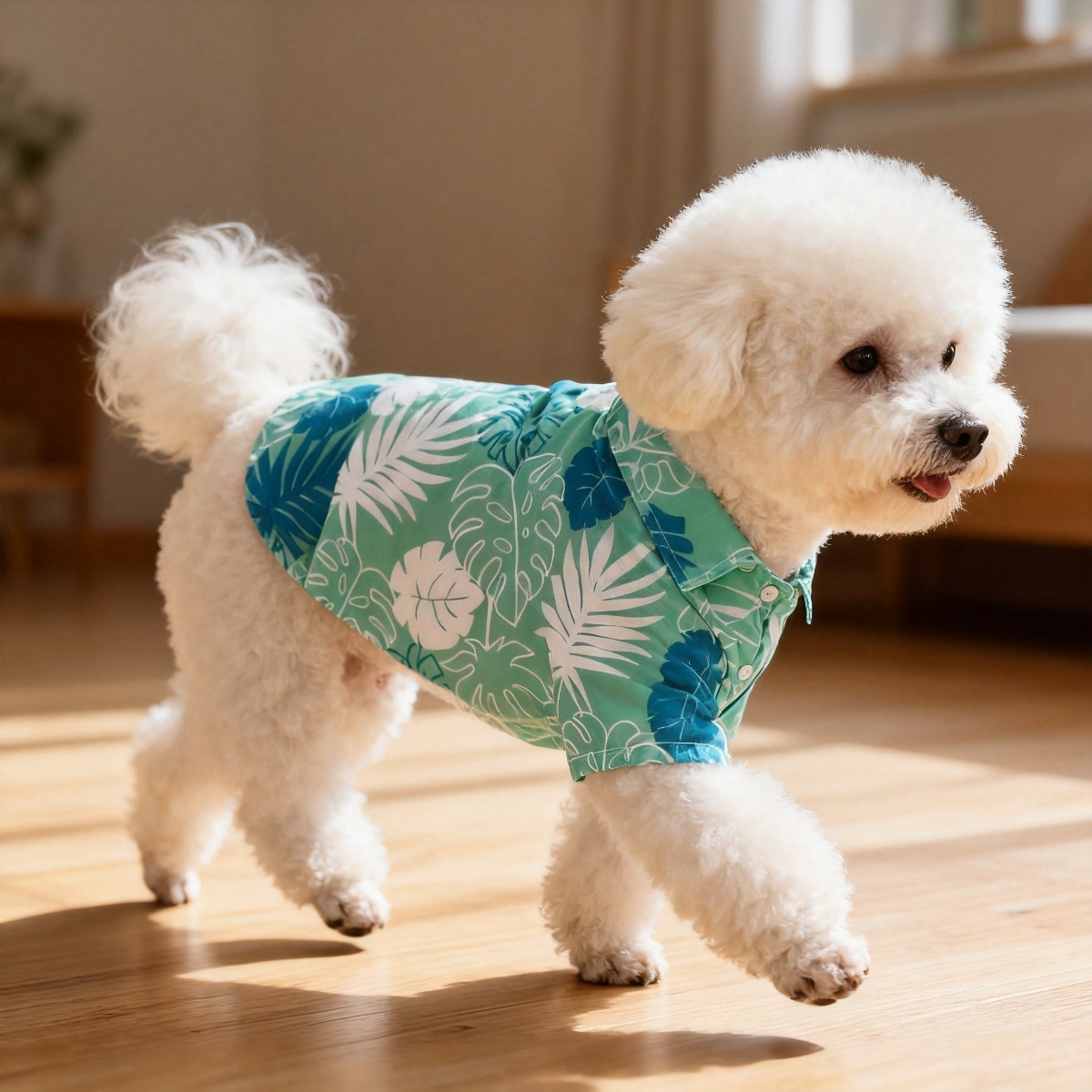 Рубашка с цветочным принтом дл – обзор и цена Summer Dog Clothing
