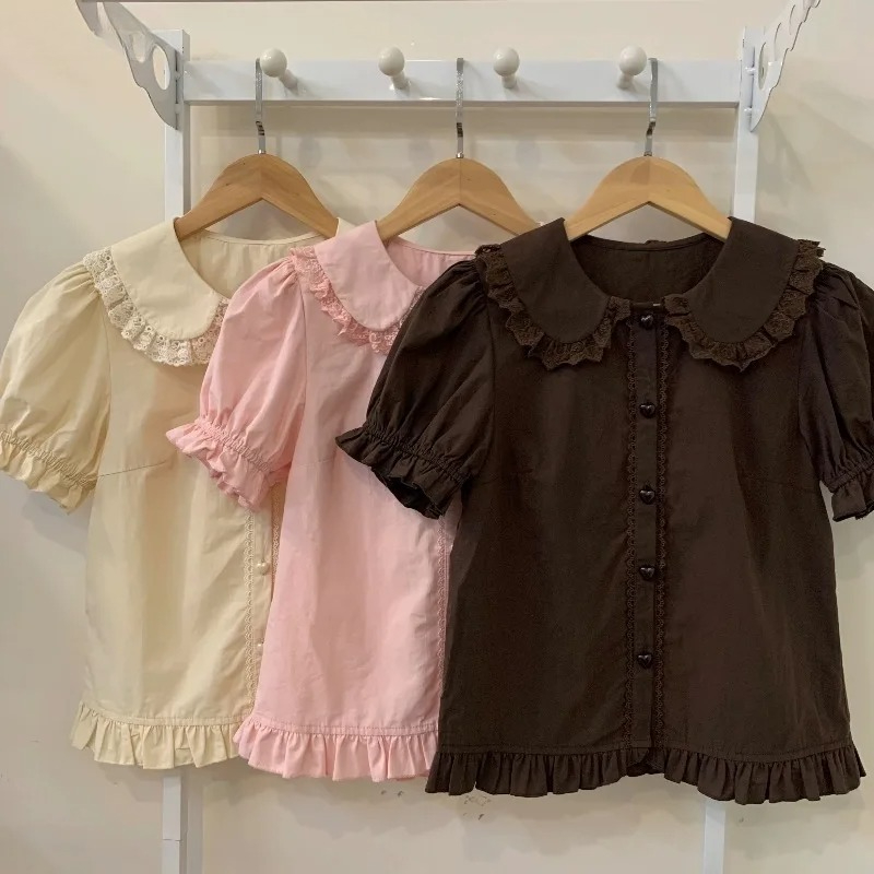 Летние японские рубашки Kawaii – обзор и цена Summer Clothing Kids