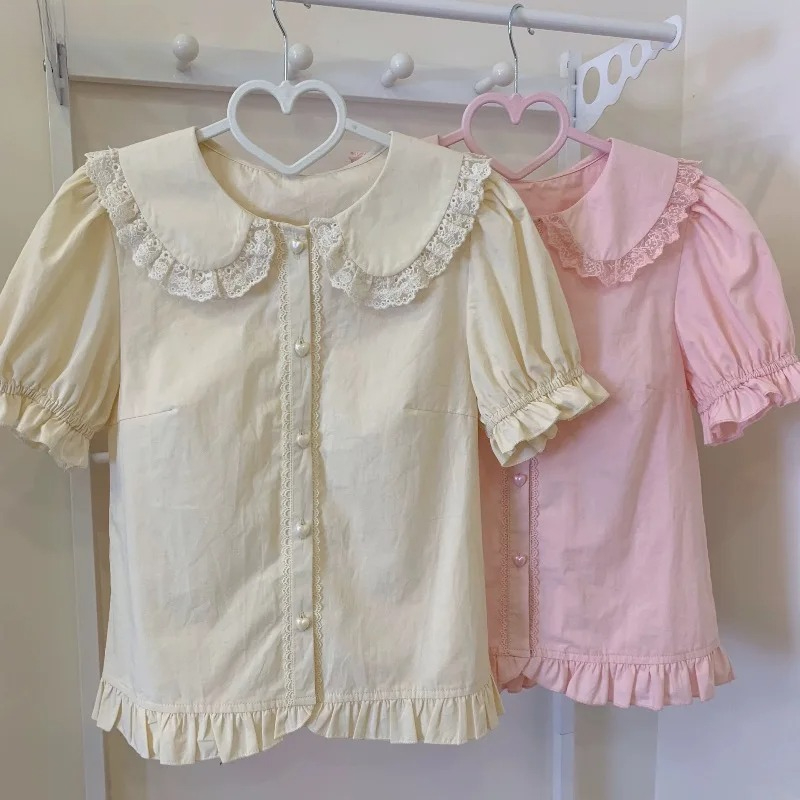 Летние японские рубашки Kawaii – обзор и цена Summer Clothing Kids