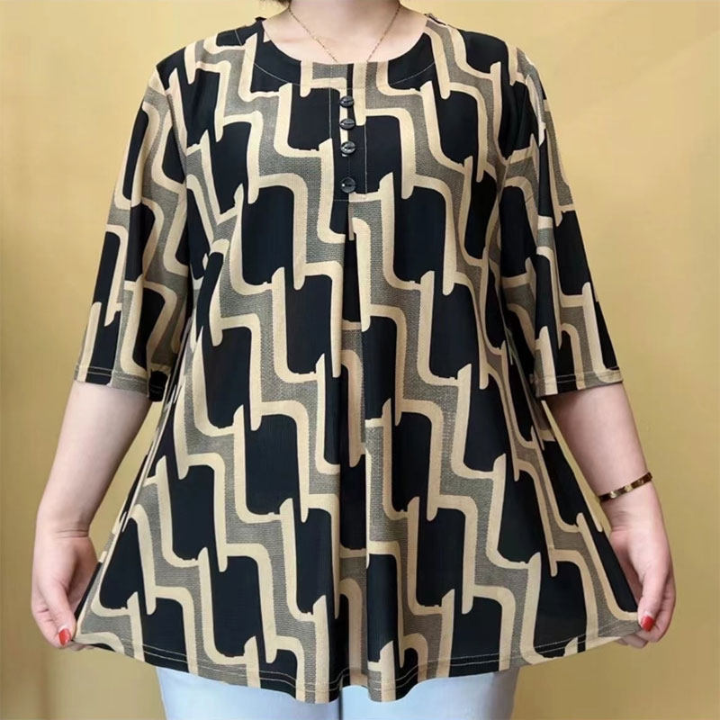 Женская свободная футболка сре – обзор и цена Summer Clothing For 70 Year Old Woman