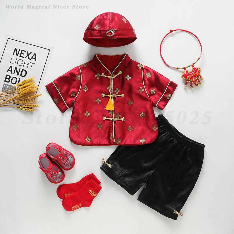 Детский традиционный костюм Та – обзор и цена Summer Clothing Baby Boy
