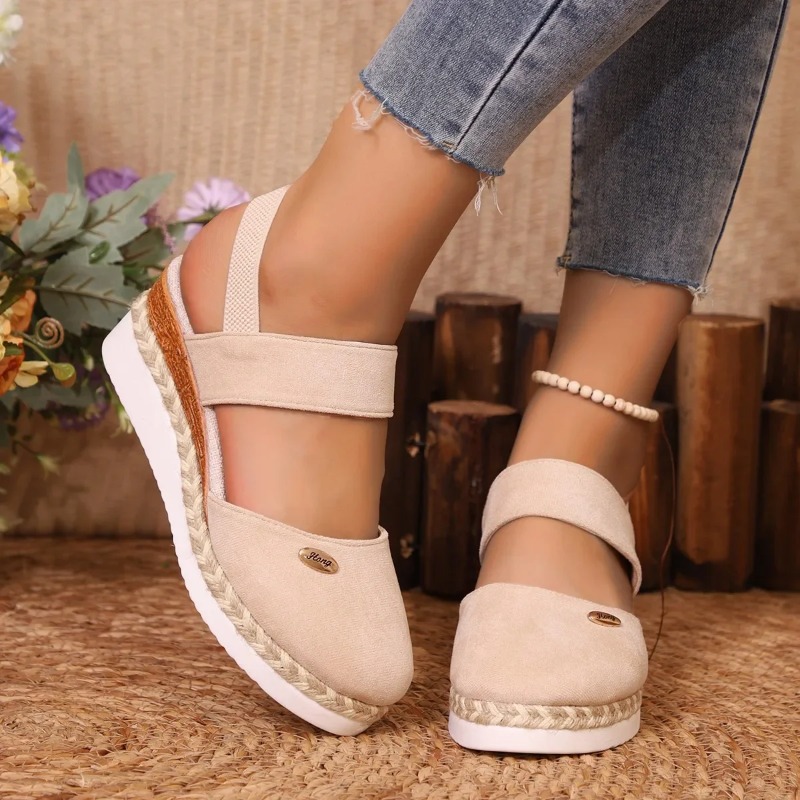 Женские летние сандалии на тан – обзор и цена Espadrille Sandal Women