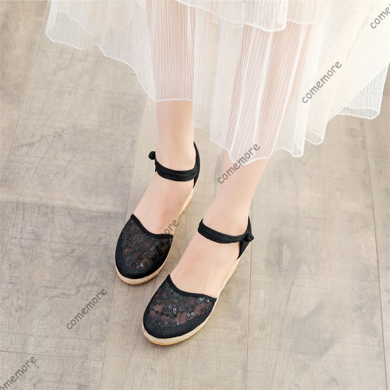 Женские летние сандалии на тан – обзор и цена Espadrille Sandal Women