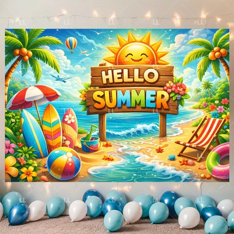 Летний декоративный баннер для – обзор и цена Summer Clothing Banner